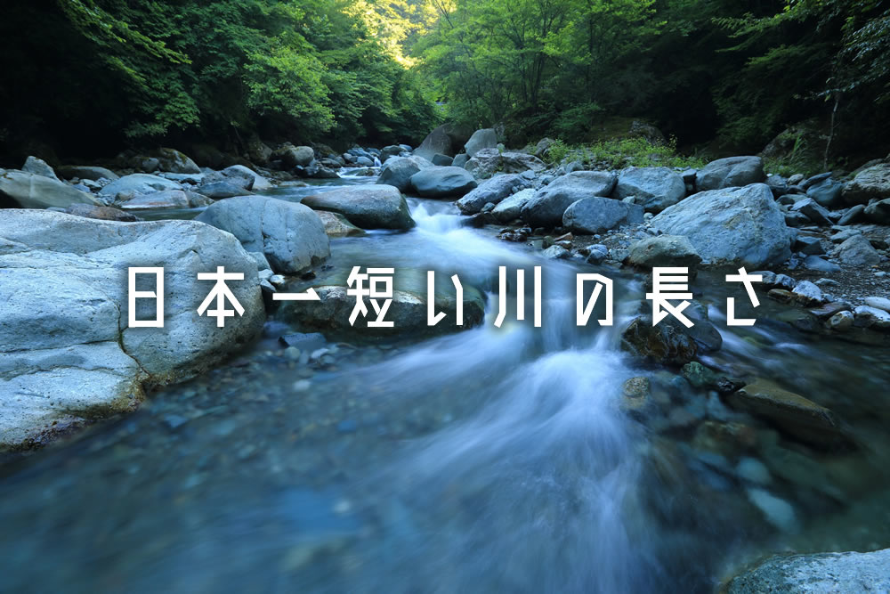 日本一短い川の長さ